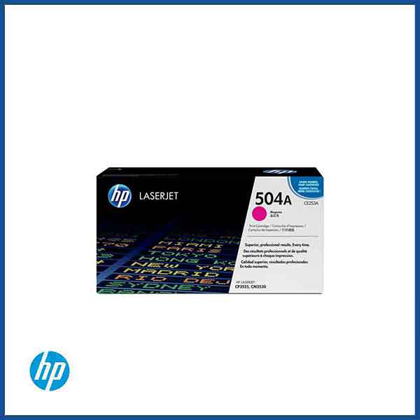  HP 504A (CE253A) Magenta LaserJet Toner Cartridge